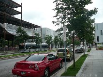Construction along Cleveland's Health Line